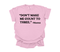 Mama's Words of Wisdom:  Adult - " Don't make me count to three " ( Comfort Colors T-shirt )